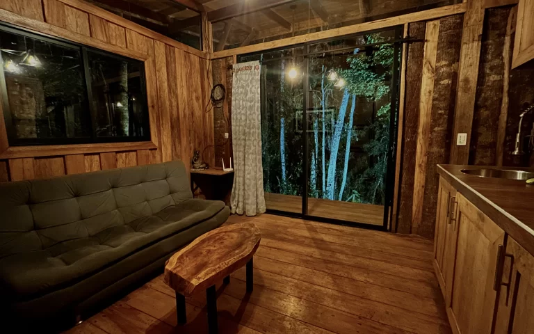 Zen oasis del bosque casa crisalida