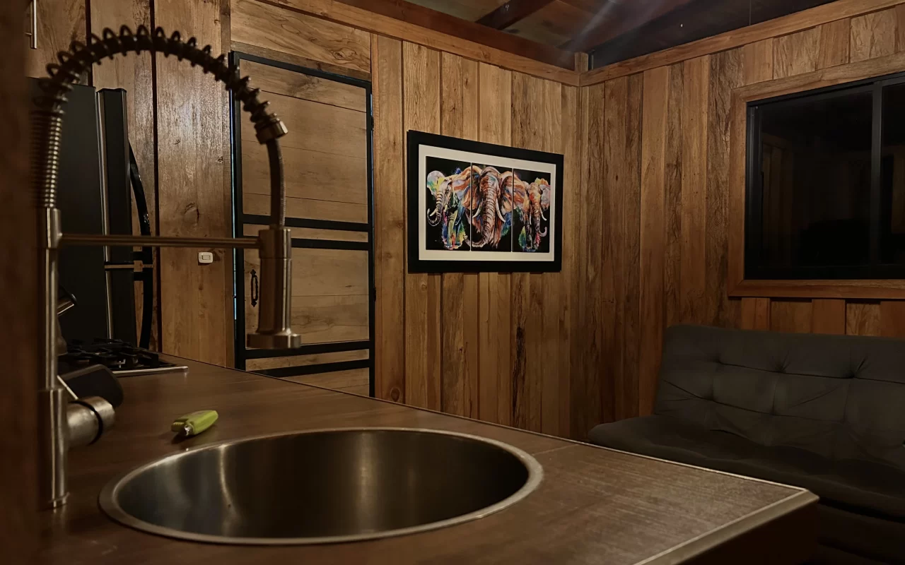 Zen oasis del bosque casa crisalida